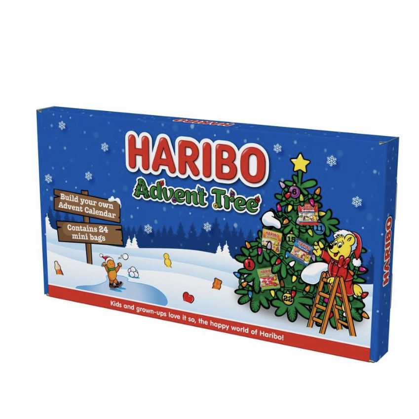 Haribo Advent-Tree Адвент календар ялинка 3D з желейними цукерочками ...