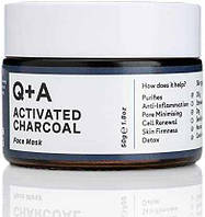 Маска для лица с активированным углем Q+A Activated Charcoal Face Mask 50 г (22932Ab)