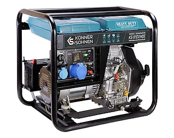 Дизельний генератор KS 8102HDE (EURO II)