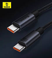 Baseus 100W USB Type-C 1 метр / Кабель для быстрой зарядки Samsung Huawei Xiaomi MacBook