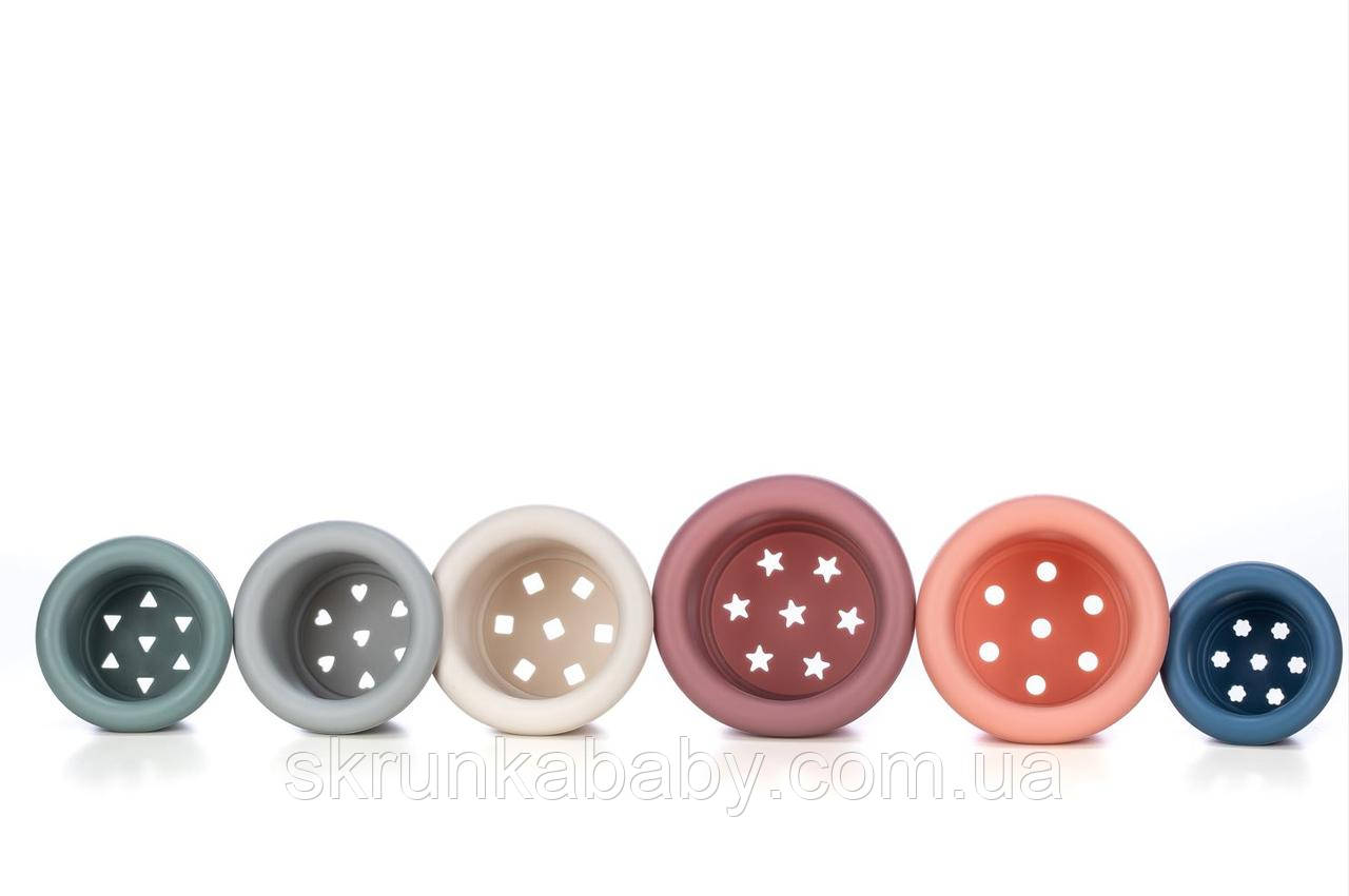 Силіконовий сортер FreeON Вежа кругла, фото 1