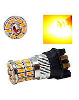 Светодиодная лампа с цоколем PWY24W 36SMD 3014 Желтая