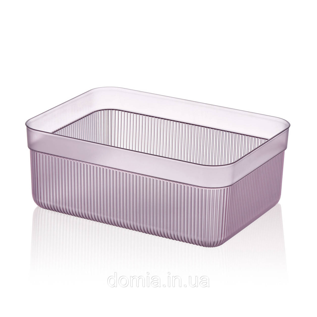 Кошик для дрібниць "Crystal" (23,5*16,5*9 см) прямокутний без кришки без ручок 3 л. VOCE, Туреччина VC-132