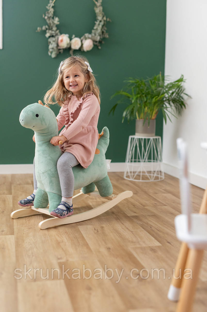 Гойдалка FreeON зі сидінням, Dino бірюзовий, фото 1