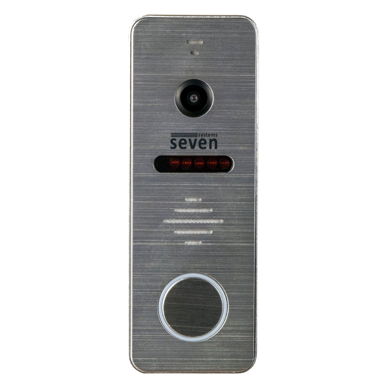 Виклична панель домофона SEVEN CP-7504 FHD silver