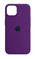 Силиконовый чехол с закрытым низом Apple iPhone 14 PRO Silicon Case #30 Ultra Violet