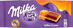 Шоколад Milka Toffee Cream 100 Гр