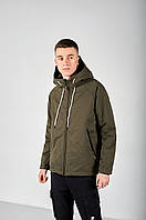 Чоловіча куртка демісезонна, колір хакі