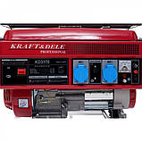 Бензиновий генератор Kraft&Dele KD3170 3.5кВт, фото 5