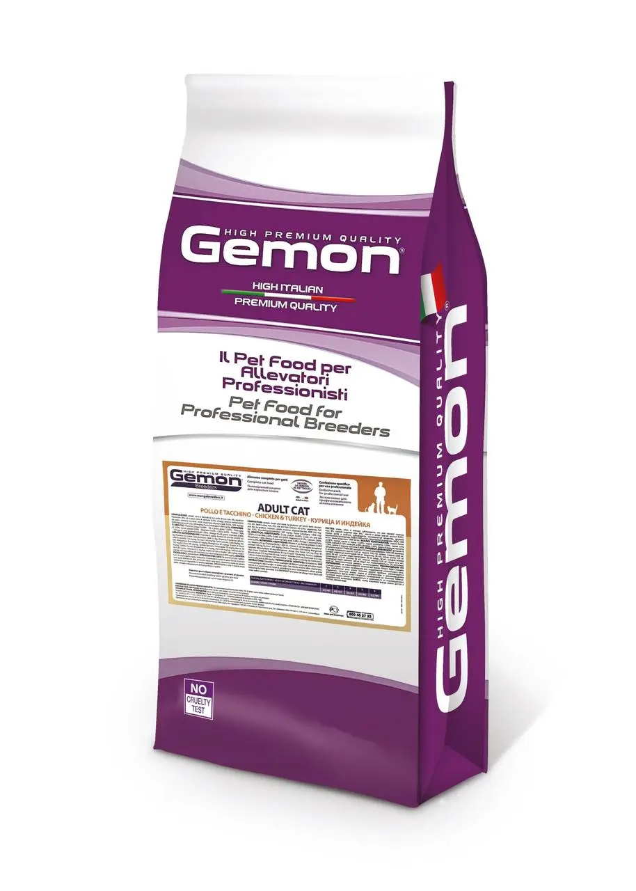 GEMON CAT Adult Complete курка з індичкою - 20 кг