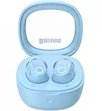 Bluetooth Гарнітура Baseus Bowie WM02 Блакитний, фото 5