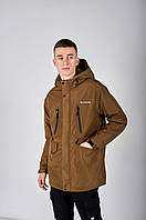 Чоловіча куртка демісезонна Columbia, колір хакі