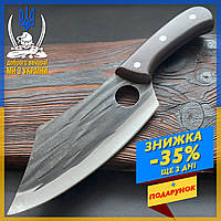 Нож кухонный поварской King Cary Santoku Kitchen, Кухонный нож универсальный "Шеф-повар", Нож сантоку