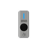 Кнопка выхода бесконтактная металлическая уличная накладная SEVEN K-7497NDW