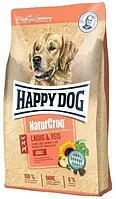 Сухий корм Happy Dog Naturcroq Lachs & Reis для дорослих собак з лососем та рисом, 4 кг