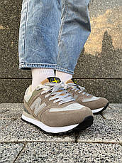Чоловічі кросівки New Balance 574 Stone Island Grey (с мехом) ALL13931, фото 6