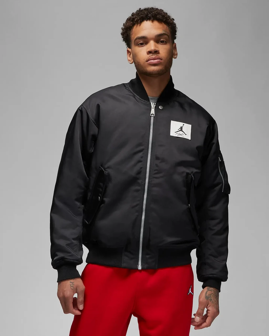 Air Jordan Essential Varsity Jacket Black DQ7345