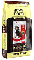 Беззерновой гипоаллергенный корм для мелких пород собак Home Food с уткой и нутом 10кг