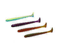 Силиконовая приманка Crazy Fish Vibro worm 2.5'' 81-65-M122-6 кальмар,81-65-M122-6