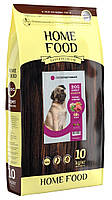 Гипоаллергенный корм для собак мелких и средних пород Home Food с телятиной и овощами 10кг