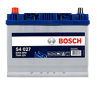 Аккумулятор автомобильный BOSCH (S40 270) (D26) Asia 70Ah 630A L+ н.к.