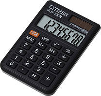 Калькулятор 8-розр 90x60x11 мм кишеньк, Citizen