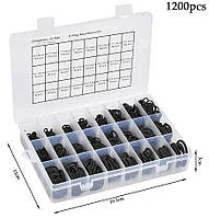 Набір Гумових Кілець HNBR Ø 6-28 мм Набір 1200 шт SPEC (SP-0681200)