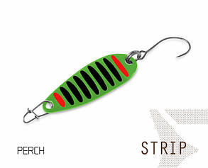 Форелева блешня Spoon Delphin STRIP 2g PERCH