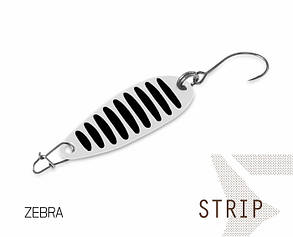Форелева блешня Spoon Delphin STRIP 2g ZEBRA