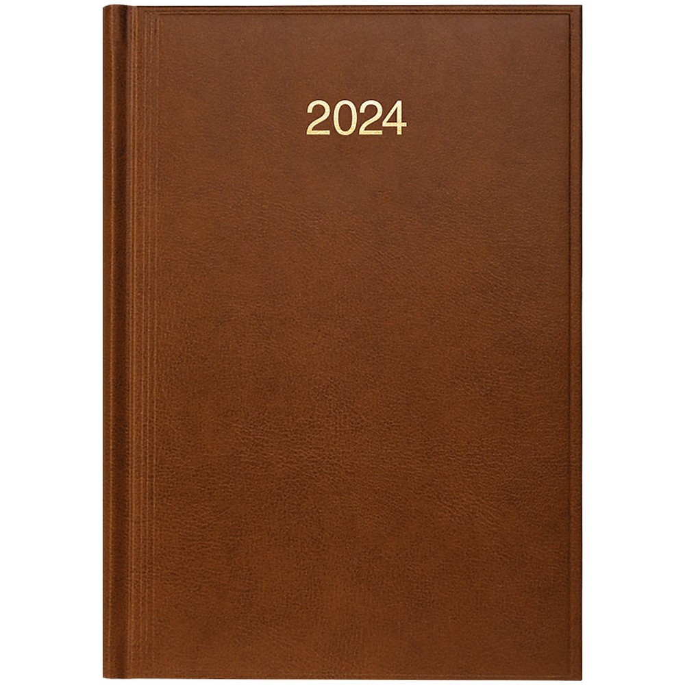 Щоденник датований 2024р коричневий BRUNNEN Стандарт Miradur 73-795 60 704
