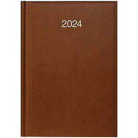 Щоденник датований 2024р коричневий BRUNNEN Стандарт Miradur 73-795 60 704
