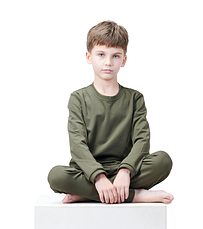 Термобілизна дитяча ARMY KIDS колір Олива, фото 3