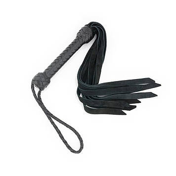 Міні флогер Mini 36 Tail Flogger Suede/Ploished Leather 18"  Bomba💣