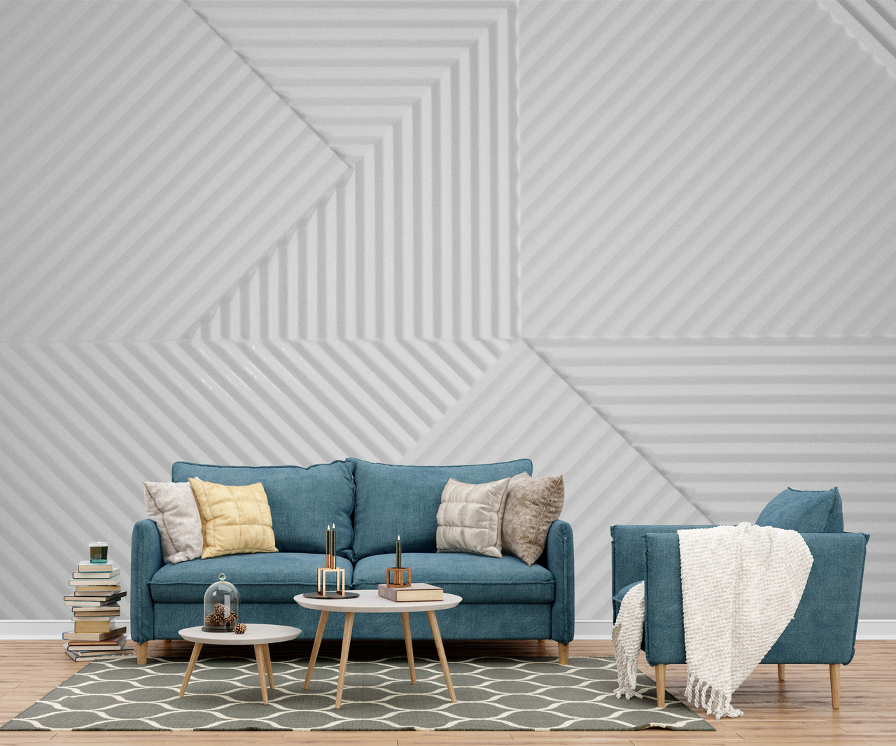 Стильні акцентні шпалери в стилі лофт під 3d панелі від виробника. Преміум якість та простий монтаж!, фото 1