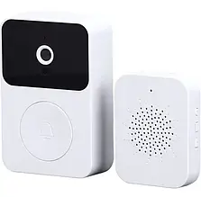 Бездротовий домофон із камерою і Wi-Fi Doorbell X9 з камерою Wi-Fi та датчиком руху акумуляторний