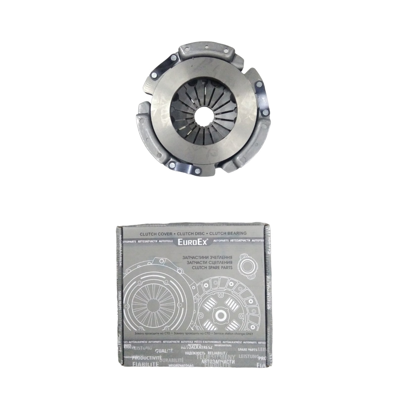 Диск зчеплення натискний ВАЗ 2106 "Кошик" з павуком (вир-во EuroEX)