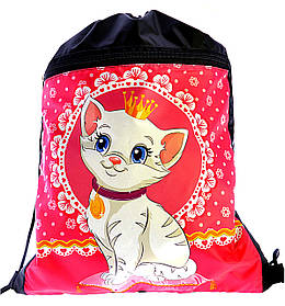 Сумка для змінного взуття Кішечка в короні 1-7833