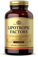 Липотропный фактор Solgar Lipotropic Factors 100 таблеток