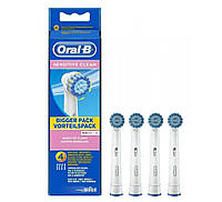 Оригинальные насадки Oral-B Sensitive Clean 4 шт