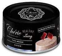 Корм влажный Cherie Healthy Living Tuna Мусс из тунца для котов 80 г