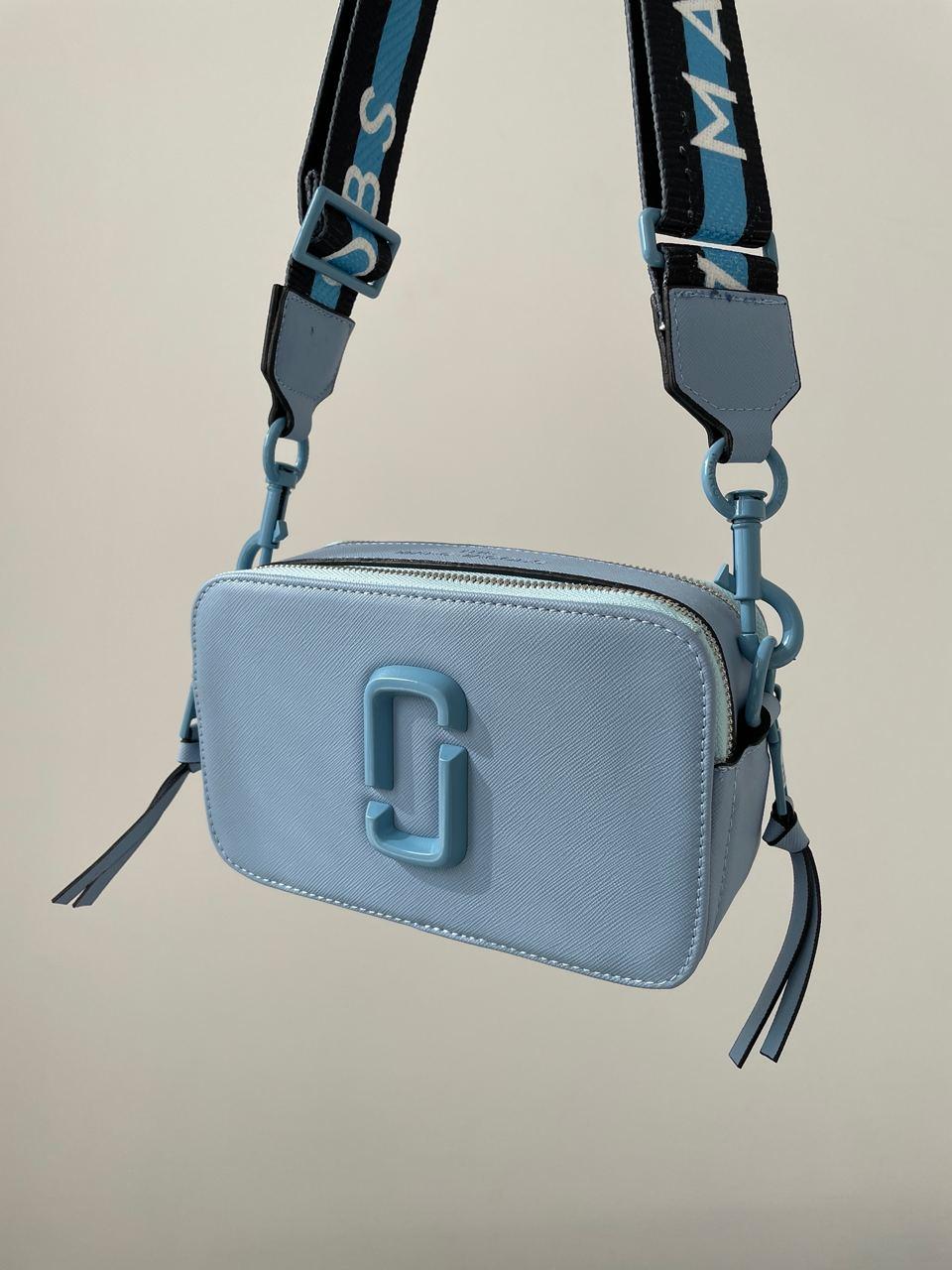 Женская стильная сумка Марк Джейкобс синяя Marc Jacobs The Snapshot Blue - фото 6 - id-p2014177998