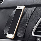 Антиковзний килимок на торпеду для телефону 14х8,5см / Тримач телефону / Килимок на автомобільну панель, фото 6