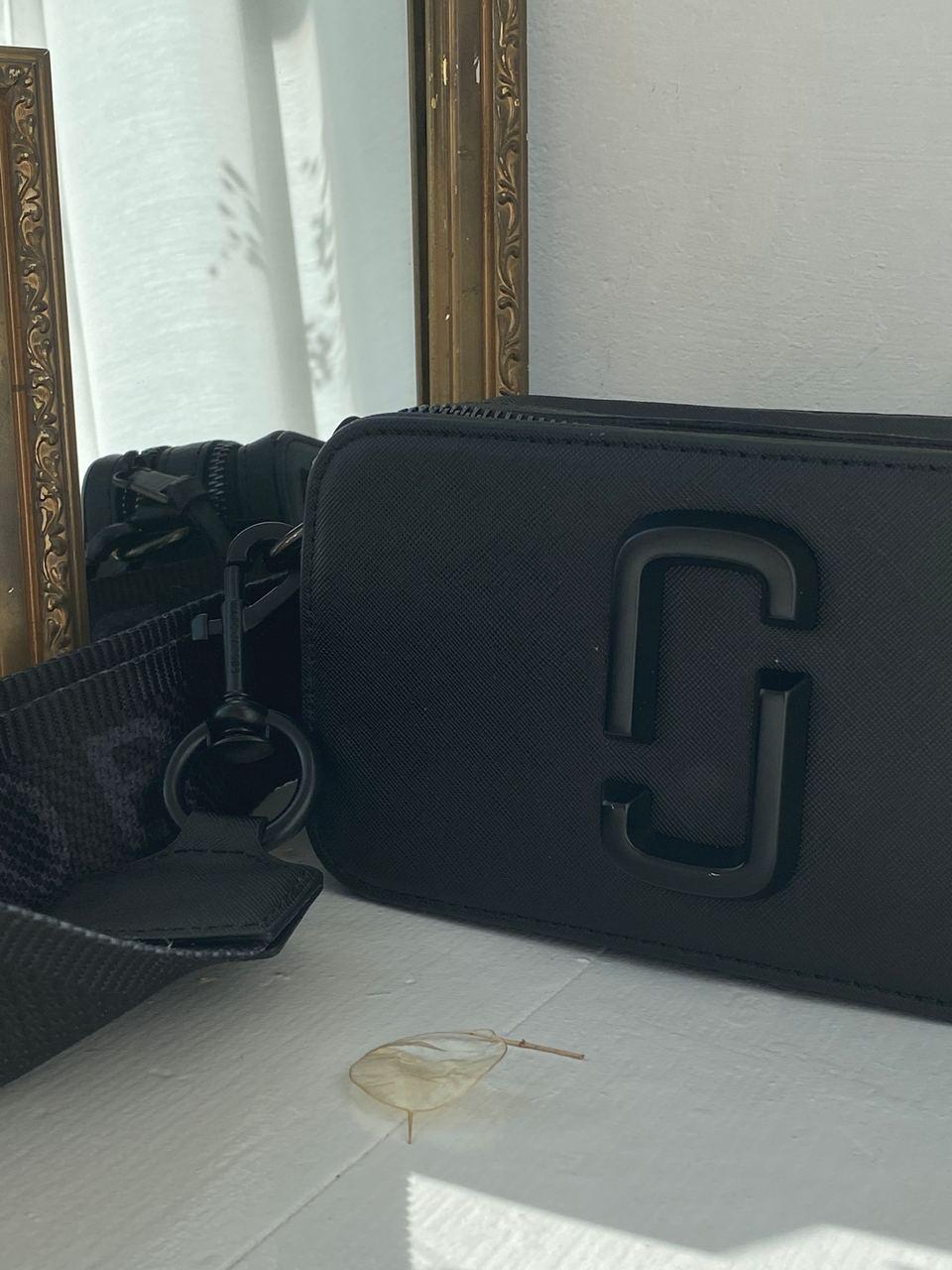 Женская стильная сумка Марк Джейкобс черная Marc Jacobs Small Camera Bag Black - фото 6 - id-p2014178008