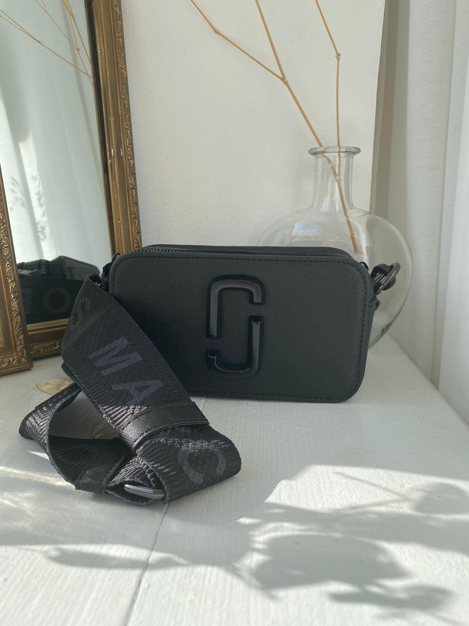 Женская стильная сумка Марк Джейкобс черная Marc Jacobs Small Camera Bag Black - фото 7 - id-p2014178008