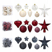 Новорічні прикраси GIF 19 шт Chomik Gdow