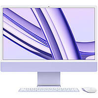 Моноблок Apple iMac 24" M3 8/256GB/8CPU/10GPU Purple (Z19P00015) 2023 Стационарный компьютер эпл
