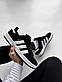 Жіночі кросівки Adidas Campus 00S Black/White (чорні з білим) універсальні осінні кеди AS035, фото 5