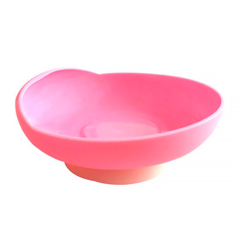 Миска для приймання їжі Shengtong STSE-018 Pink для людей з інвалідністю з утримувальною гумовою 11 шт., фото 1