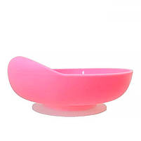 Миска для приймання їжі Shengtong STSE-018 Pink для людей з інвалідністю з утримувальною гумовою 11 шт., фото 2