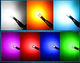 Блакитний Ice Blue T10 W5W обманка LED 6 SMD Автолампа світлодіодна безцокольна, фото 6